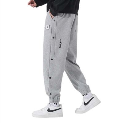 China 2021 New Anti-wrinkle men's breasted casual pants sports pants cargo spring and autumn loose sweatpants for sale