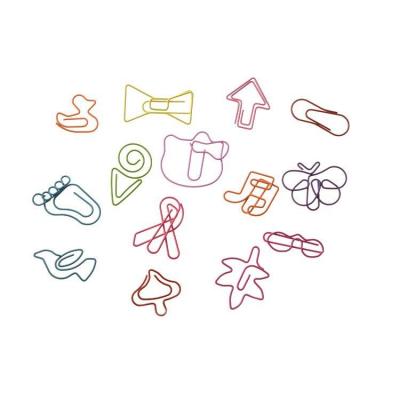 China Novelty Fashion Long Life Unique Plastic Shape Paper Clips for sale