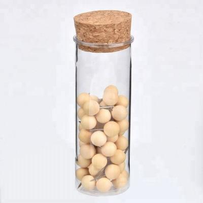 China Binding supplies of natural color wood desk materil round wooden push pins for sale