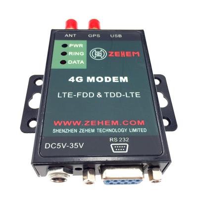 China DTU External Gps Receiver Serial Port RS485 RS232 Serial Port To LTE GPRS/3G 4g Compatible LTE Modem for sale