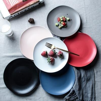 China Disposable made in China high quality creative ceramic fruit dish ceramic tableware dinner plate for sale