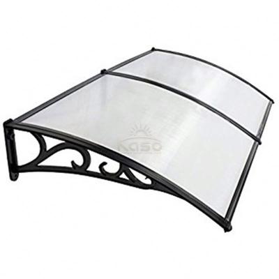 China Plastic Doors PC Window Door Canopy DIY Door Canopy Tent Polycarbonate Tent Window Awning for sale