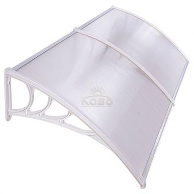 China Outdoor Doors Window Awnings DIY Clear Solid Polycarbonate Roof Sheet Canopy Tents for sale