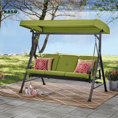 China Modern Metal Swings Outdoor Furniture Chair Hanging Bed 2 Seat Set Buy Plastic Egg Canopy Folding Patio Swing for sale