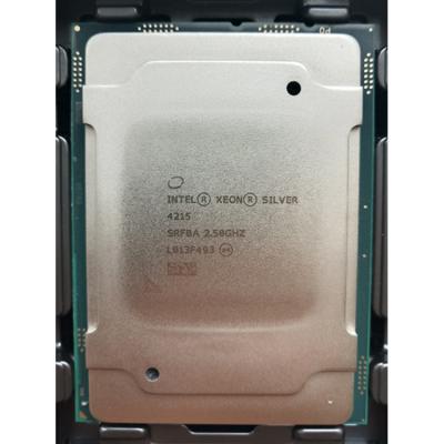 China Server Xeon Silver 4215 Processor 11M Cache 2.50 GHz 8 Core 85W for sale