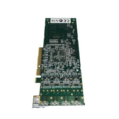 China Server IBM 8Gb FC 4 Left Card Daughter Optical Fiber Card for Storwizwe V3500/V3700 00MJ095 00Y2491 for sale