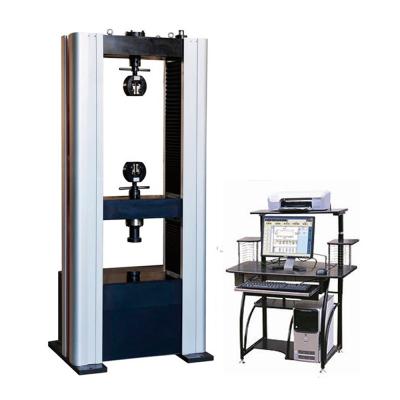 China WDW 10kN 20kN 50kN 100kN 200kN 300kN Universal Metal Tensile Tensile Testing Machine for Rubber Plastic Metal Steel Compound Rope for sale