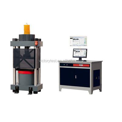 China YAW-3000 3000kN 300 Ton Computerized YAW-3000 Electrohydraulic Servo Compression Testing Machine for sale