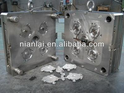 China High Quality Aluminum Shanghai Nianlai Over 10 Years Experience 4 Cavities Die Casting Mold/Ingot Mold/Moulding for sale