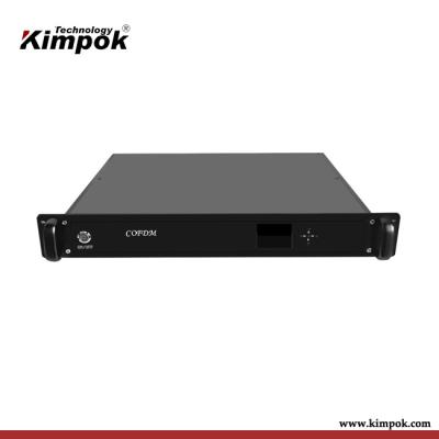 China 300~4400Mhz COFDM HD Wireless RF Receiver Long Range AV Receiver AES Video Encryption KP-HDR50 for sale