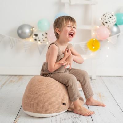 China Factory Toys Toy Baby Funny Animal Whale Stuffed Bean Bag Decoration Supply Children Directly For Kids for sale