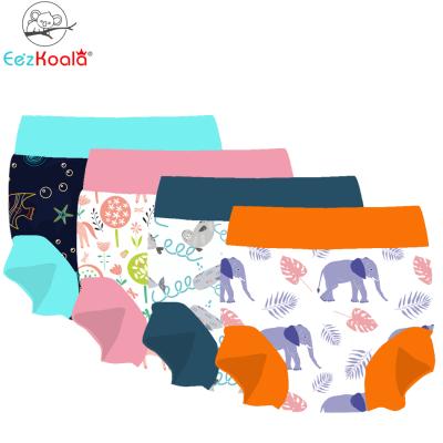 China Printed High Waist Swim Diaper Waterproof Reusable Quick Dry Reusable Swim Diaper for sale