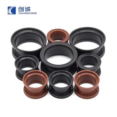 China Oil Resistance And Heat Resistance Waist Quality Wire Union EPDM Rubber Bellows for sale