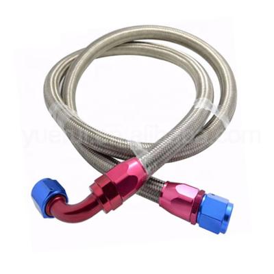 China Vehicle Oil Cooler System AN4-AN6-AN8 - AN10-AN12-AN16-AN20 Nylon Braided Stainless Steel Oil Cooler Hose for sale