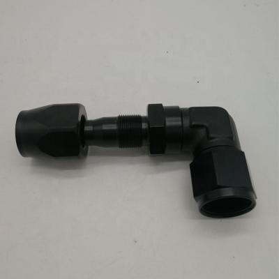 China Auto Racing Parts AN4/AN6/AN8/AN10/AN12/AN16 Aluminum One Thread Oil Pipe Forged Fittings for sale