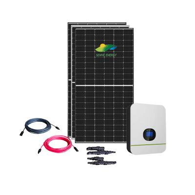 China Home Residential Solar Powered Systems 10kw Grid Tied Solar Power System Home Solar for sale