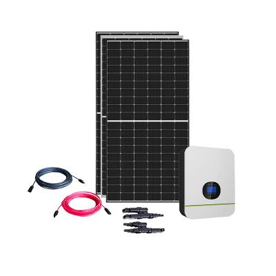 China 5kw Solar Battery Power Home Hybrid System On Grid Price for sale