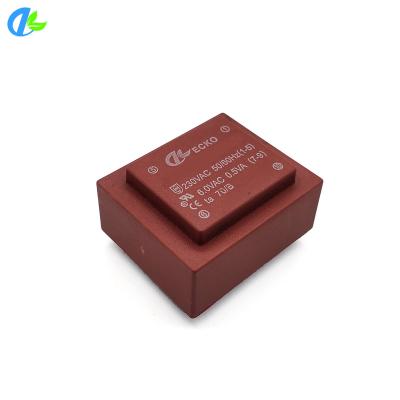 China CE RoHS Regulating ISO 230V To 6V 0.5VA Resin PCB Potted Transformer For Electric Meter for sale