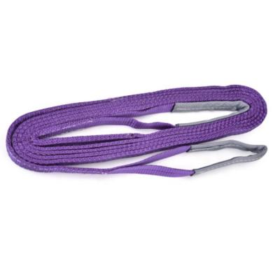 China High Tension Webbing Sling 1 Ton Polyester Webbing Sling for sale