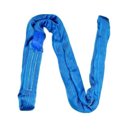 China Durable Wear-Resisting High Strength Soft Polyester Round Sling 8 Ton for sale