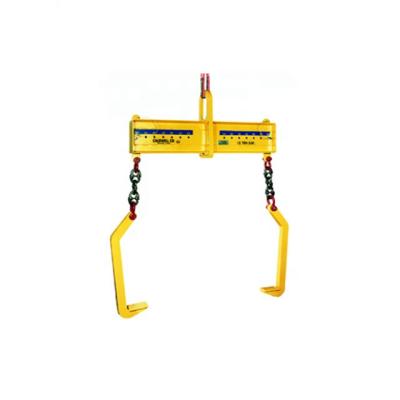 China Industrial Sized Lifting Two Side Beam Double Leg Steel Coil Lifter for sale