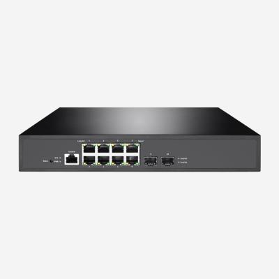 China 2 SFP acodan la ayuda portuaria SNMP VLAN ACL IPV6 SSL del gigabit del interruptor de 2+ 8 PoE en venta