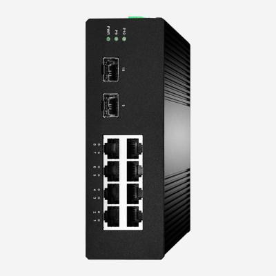 China Interruptor industrial de STP RSTP Gigabit Ethernet interruptor IEEE802.3 Af/At del PoE de 2 gigabites en venta