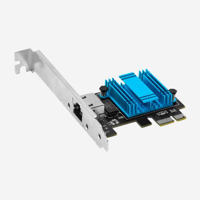 China Van de Havenpcie van Gigabit Ethernet van het Desktopnetwerk Kaart 2500M 1000M Adaptive rj-45 Interface Te koop