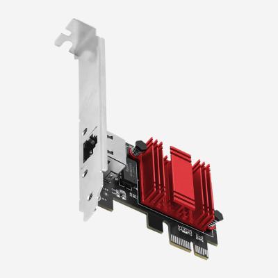 China De Kaart 2.5Gbps van Gigabitnic adapter PCIe Van toepassing op pci-EX1 pci-EX4 pci-EX8 Te koop