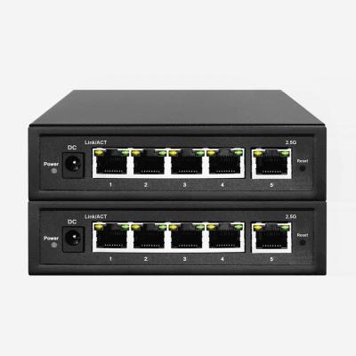 중국 레이어 2는 RJ45 공항 지원 IGMP 스누핑을 느끼는 2.5대 기가비트 전환 5 2.5G 자동차를 관리했습니다 판매용