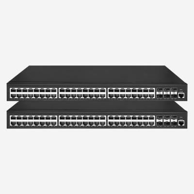 Chine 6 fentes de 10G SFP+ posent le commutateur de 3 Poe avec 48 ports RJ45 et 1 agrégation de lien de QoS de console à vendre