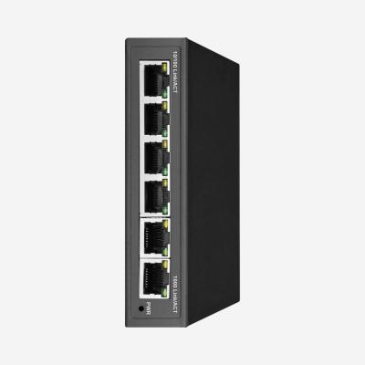 China Store-and-Forward-Layer-2-Netzwerk-Switch mit 6 10/100/1000 Mbit/s RJ45-Ports zu verkaufen