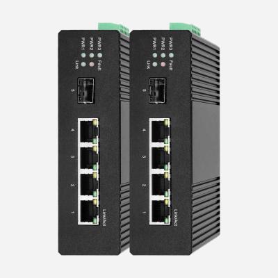 China EMC High Protection Gigabit Industrial Smart Switch voor zware industriële omgevingen Te koop