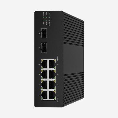 中国 EMC 高保護 8 ポート層 2 スイッチ 2 ギガビット SFP VLAN ACL ERPS リングネットワーク 販売のため