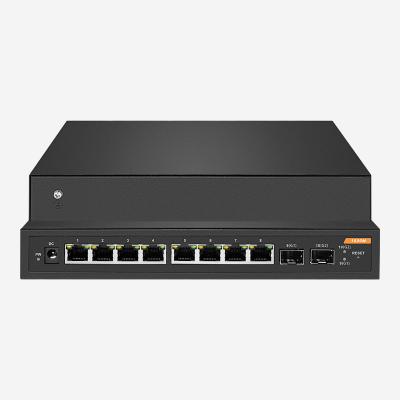 China 8 RJ45-Anschluss Gigabit Smart Ethernet-Netzwerk-Switch mit 9K Jumbo-Frames und IEEE 802.3x-Flow-Control zu verkaufen