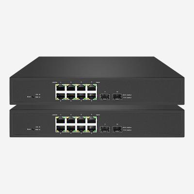 Chine 8-Port 130W Gigabit WEB Smart PoE Switch With Smart LED Indicators And 150W Total Power à vendre