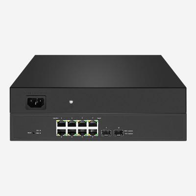 Cina 8-Port Gigabit PoE Network Switch With Link Aggregation QoS And Internal Power Supply in vendita