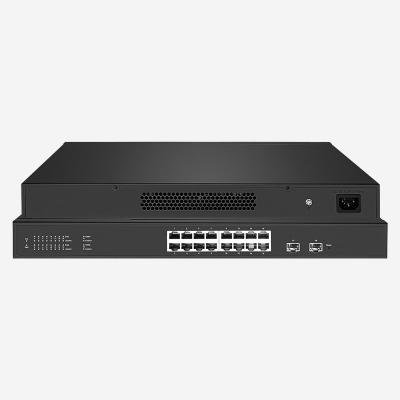 China 16-Port PoE+ Switch With Smart Network Managed Functions Support L2 Switching zu verkaufen