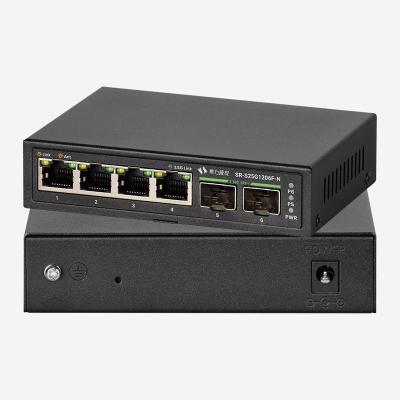 Китай 4-портный рабочий стол 2.5G Ethernet Switch с внешним источником питания и высокоскоростной сетью 60Gbps продается