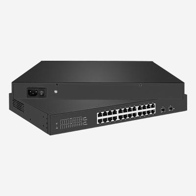 China IEEE 802.3 Compatível com Gigabit Poe Network Switch com extensão de temperatura à venda