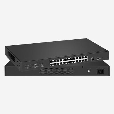 China Smart Managed Smart Switch Desktop und Rack mit 8K MAC Adresstabelle -40°C~70°C Kategorie zu verkaufen