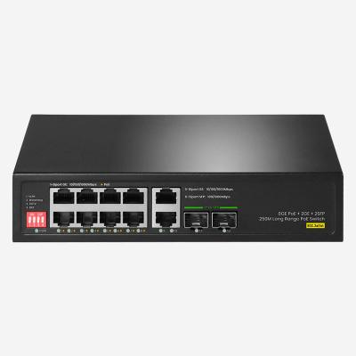 China Unmanaged Dumb Switch With 10 Gigabit RJ45 And 2G SFP For Smooth Networking Solutions for sale