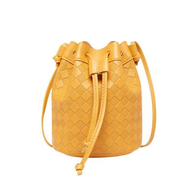 China Cheapest Bucket Bucket Bag For Women Fashion Trendy Handbags For Girls 2021 Young Ladies Cross Body Purses for sale