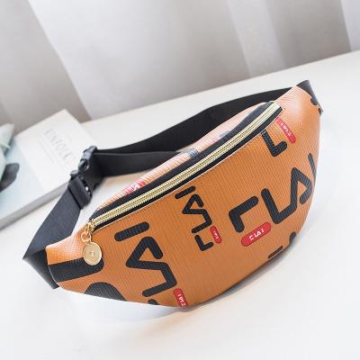 China Trendy Street Girl Anti-theft Fanny Pack Women Running Belt Bags Waterproof Phone Holder Cross Waist Bag for sale