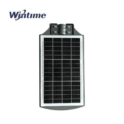 China Outdoor Ip65 Road All In One Battery Integrated Solar Lamp Integrated 40W Solar Panel 80W Integrated Light Led Street Light for sale