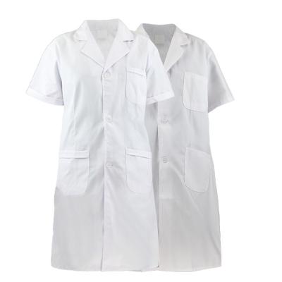 China Wholesale Unisex Cotton Hospital White Nurse Uniforms Medical Scrubs Hospital Staff Uniforms for sale