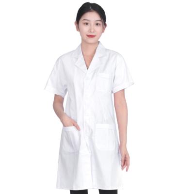 China Fashionable Hospital Designs White Dress Nurse Uniform for sale