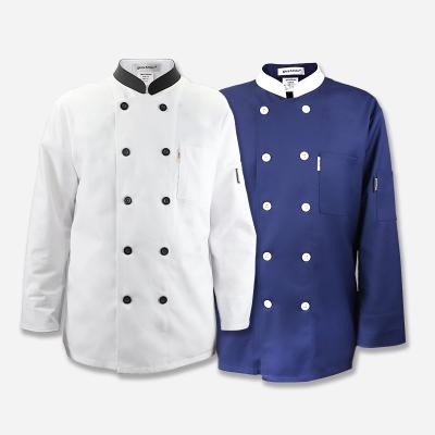 China Kitchen Cooking Chef Uniform 2022 Female Chef Uniforms Long Sleeve Chef Coats Jackets Hot Selling Chef Uniform for sale