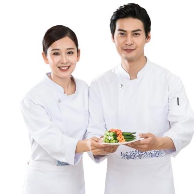 China Kitchen Cooking Chef Uniform New Design High Quality Restaurant Uniforms Cook Kitchen Chef Waiter Uniform Used Work Clothes For Men for sale