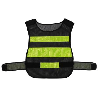 China Water Render Hi Resistant Vis Safety Vest Custom High Visibility Vest Black Construction Safety Reflective Vest Reflective for sale